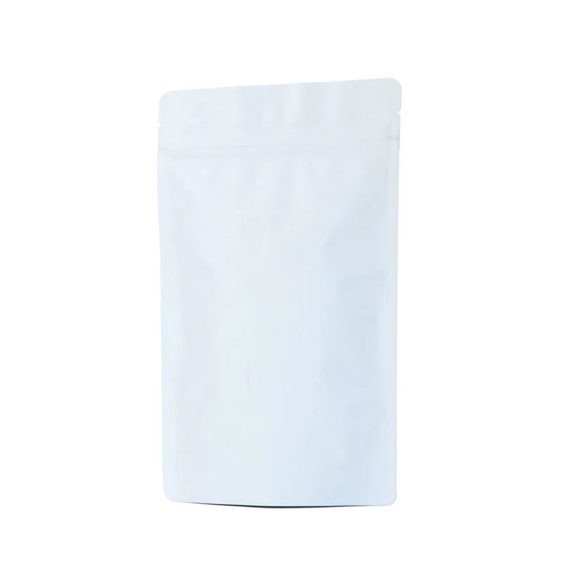 

50pcs Color Matte Aluminum Foil Self Sealed Packaging Bag Coffee Bean Biscuit Baking Self Adhesive Frosted Food Bag Logo Custom