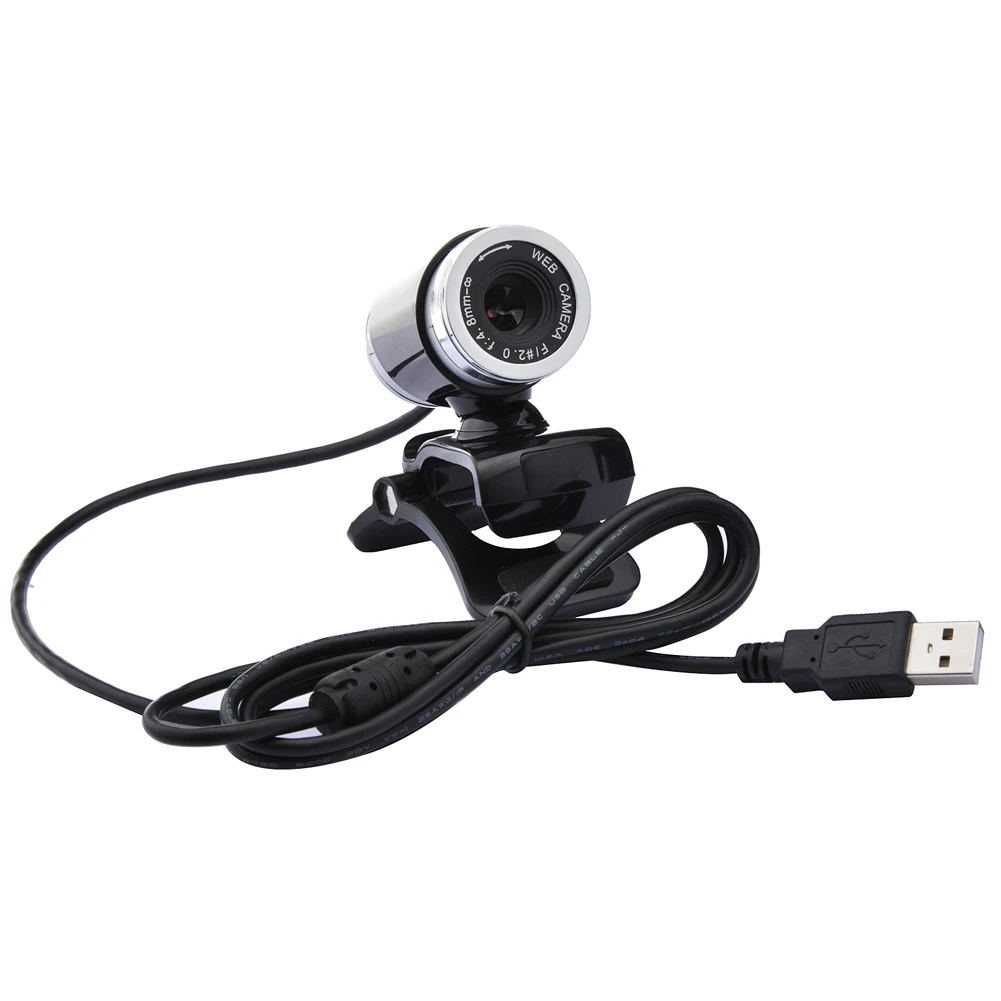 

480P HD Webs Cameras with Microphone Rotatable USB Webcams School Office Working Accessories for Video Conference