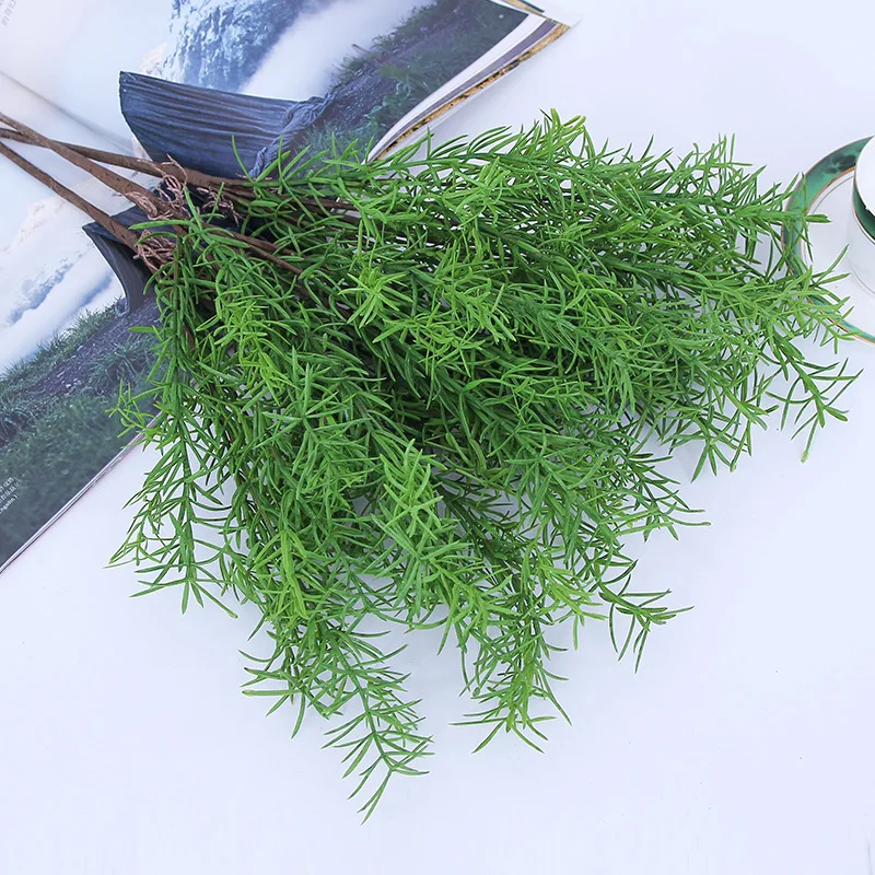 Artificial Plants Green Grass Plastic Flower Desktop Decor For Garden Outdoor Home Decoration Fake | Дом и сад