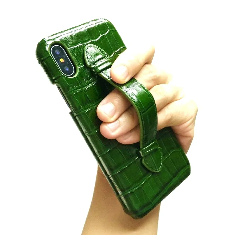 10 шт./партия основная подлинной кожаный ремешок держатель чехол для iPhone X XS Max XR