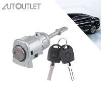 autoutlet lock cylinder door lock key left for vw passat b5 3b 96 05 lupo car locking cylinder 3b0837167 lock