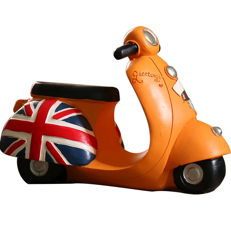 Американская креативная модель мотоцикла украшения для офиса кафе перегородка