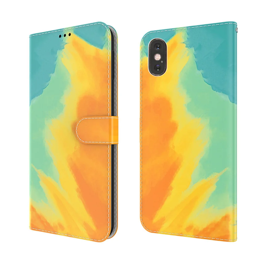 Чехол-книжка для iPhone 6 7 8 SE 2 6S Plus 12 11 Pro X XS XR Max кожаный | Мобильные телефоны и