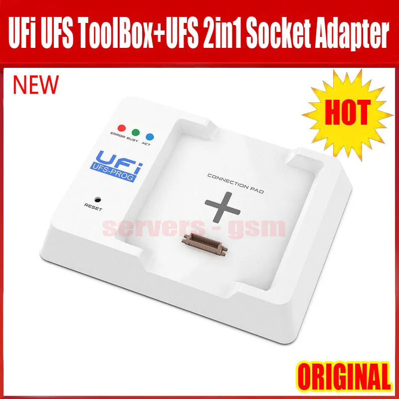 2022 NEW Original UFi-UFS ToolBox+ UFS 2in1 Socket Adapter ( BGA254 BGA153) Works as an add-on interface paired with UFI-BOX w | Мобильные