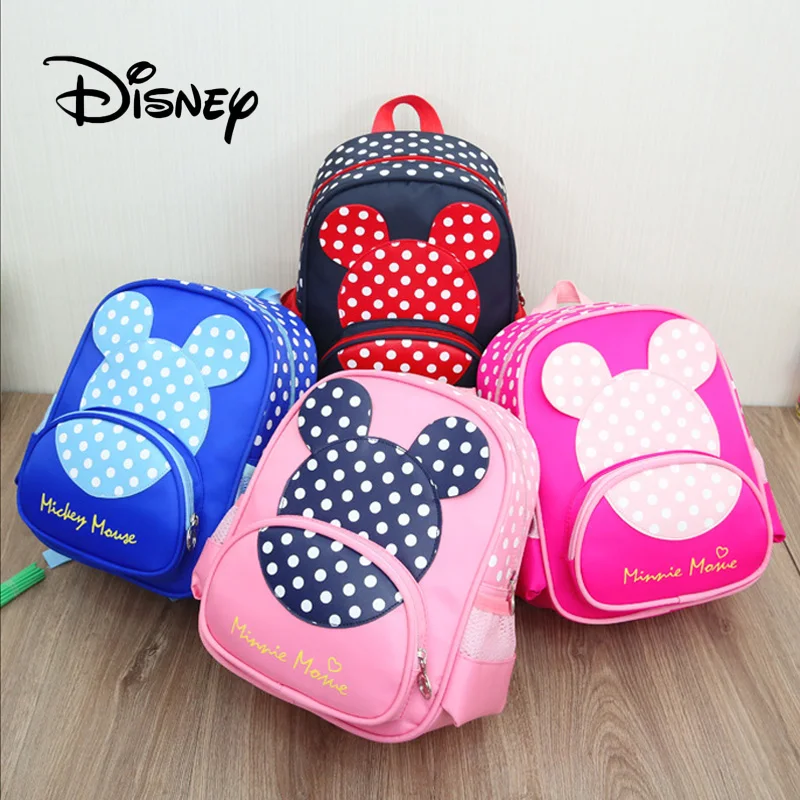 Новинка 2020 рюкзак Disney Mickey Mouse для мальчиков рюкзаки детского сада Детские