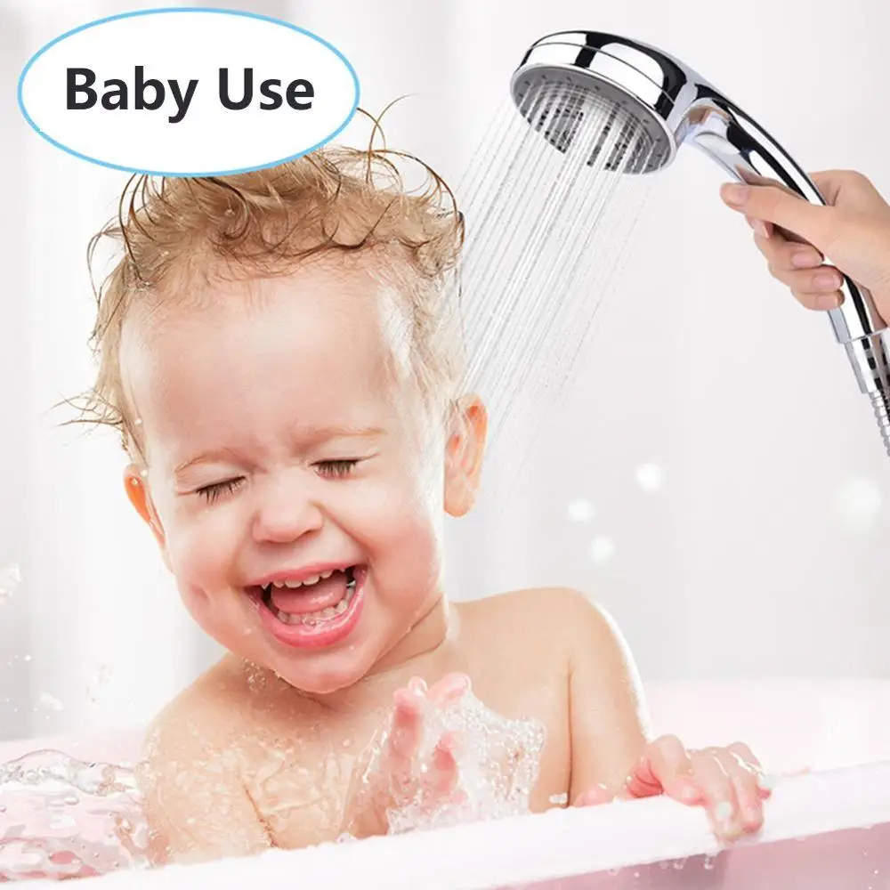 

7 Mode Nozzle Shower Sprayer Shower Head Hand-Hold Rainfall Jet Spray High Pressure Powerful Massage Shower Head With Pipe