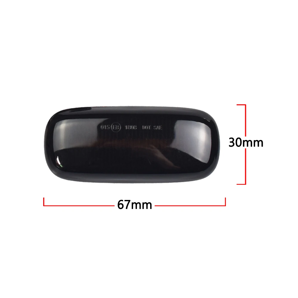 

Car Flashing 2Pcs Flowing Car Side Marker Light For Audi A3 S3 8L A8 D2 TT 8N Blinker Clear/Smoke LED Dynamic Turn Signal Lamp