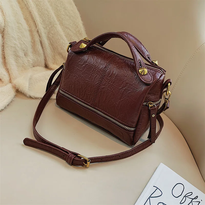 Женская сумка-Бостон в стиле ретро новинка 2019 сумка через плечо сумка-тоут