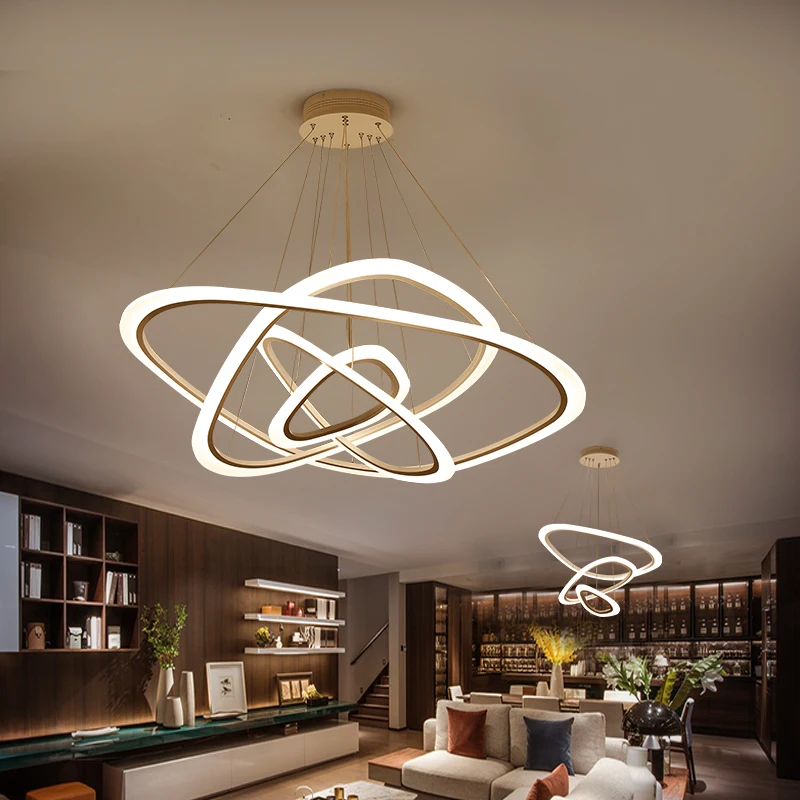 Современный светодиодный подвесной светильник для Гостиная Обеденная Кухня