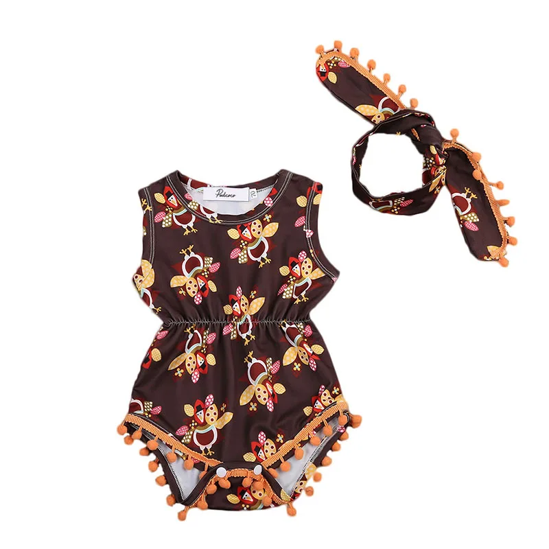 Боди для новорожденных девочек с бахромой и пчелами|Боди малышек| |