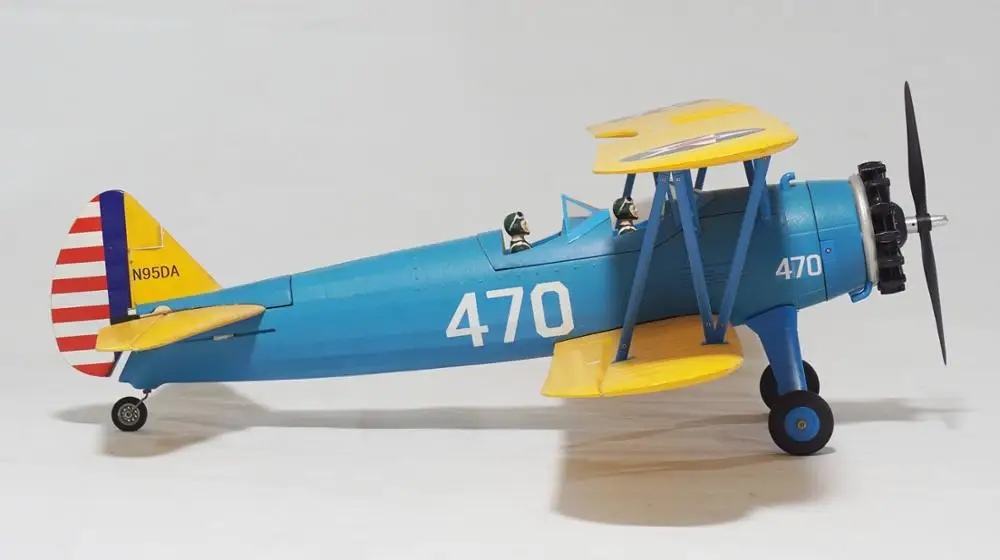 Нет Батарея радиоуправляемая модель PT 17 самолет RTF готов к полету|airplane rtf|rtf airplanerc
