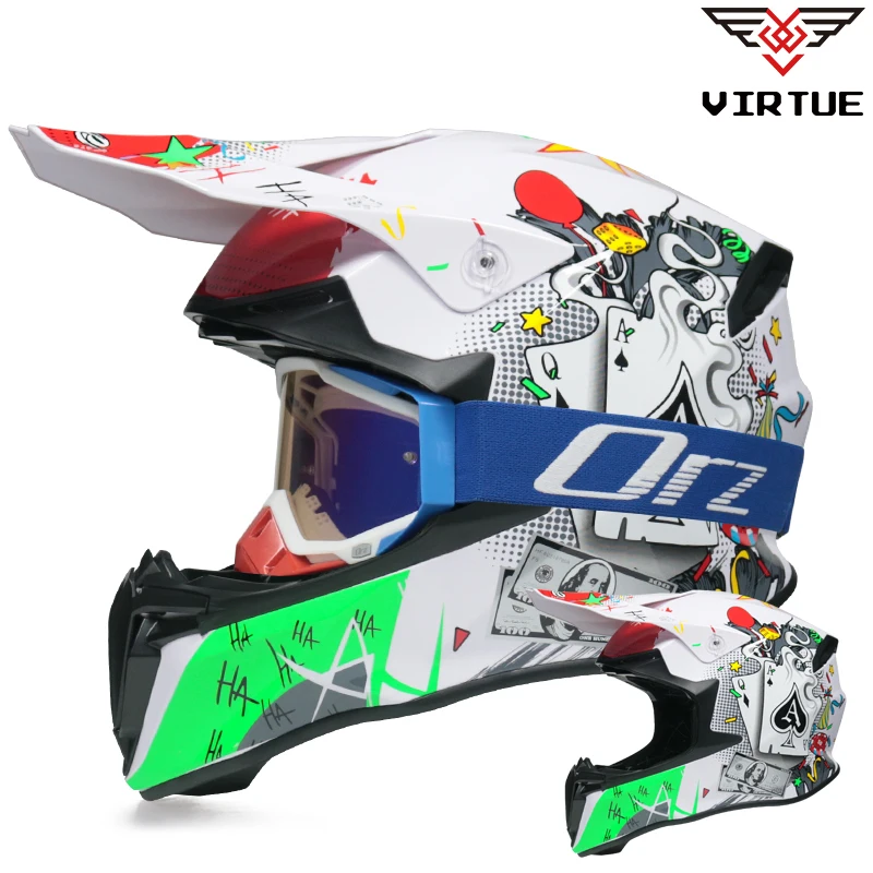 Women Men Helmets Universal off-road helmet Safe Comfortable Motocross Helmet Motorcycle Racing | Автомобили и мотоциклы