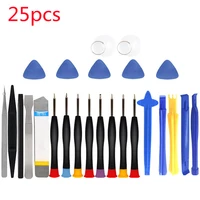 25 in 1 mobile phone repair tools hand tool kit spudger pry opening tool screwdriver set for iphone x 8 7 6s 6 plus 11 pro xs