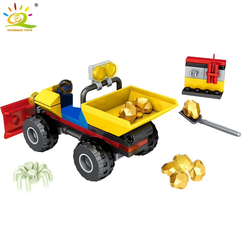 HUIQIBAO 314 шт. инженерная конструкция тяжелая горнодобывающая буровая машина