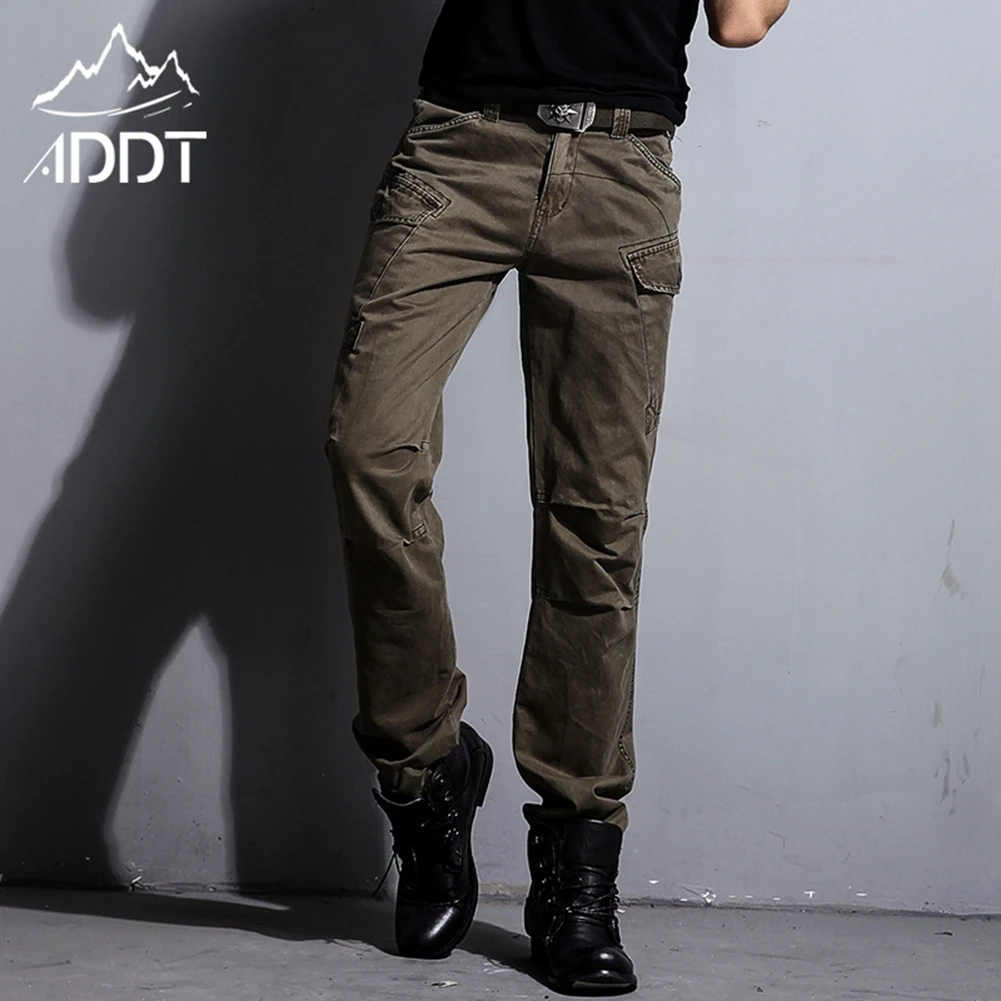 

Overalls Men's Casual Pants Sports Multi-pocket Loose Trousers Straight Outdoor Men's Tatical Gear Hunting Pant