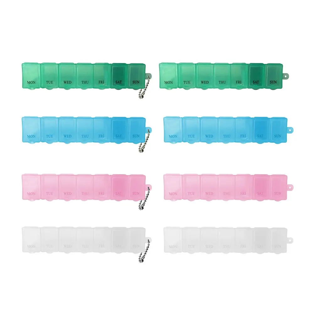 Переносная пластиковая коробка для хранения переносная с 7 рамами длинной рамой