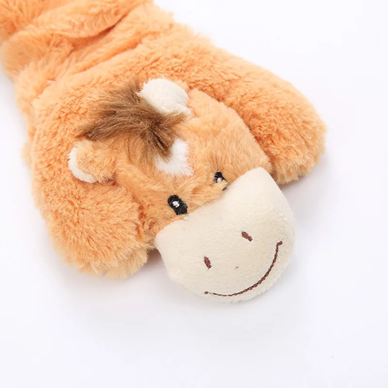 Писк игрушка для собак кричащий цыпленок Жевательная кость тапочки скрипучий