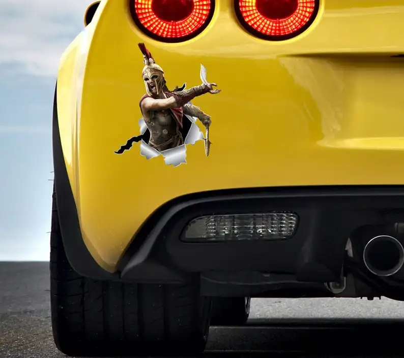 

Car sticker Sparta stickers Sparta decal Sparta car decor Sparta 3d sticker Car sticker Bumber art Color sticker Vinyl