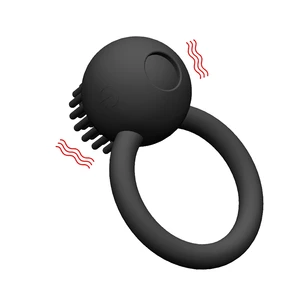Вибрирующее кольцо для пениса, кольцо для пениса, вибратор для эрекции, отсрочка преждевременной эякуляции, Длительное Действие, эротические секс-игрушки для мужчин мяч поезд