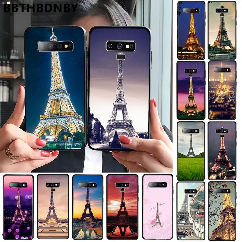 Чехол для телефона с изображением Красной Эйфелевой башни Парижа Лондона