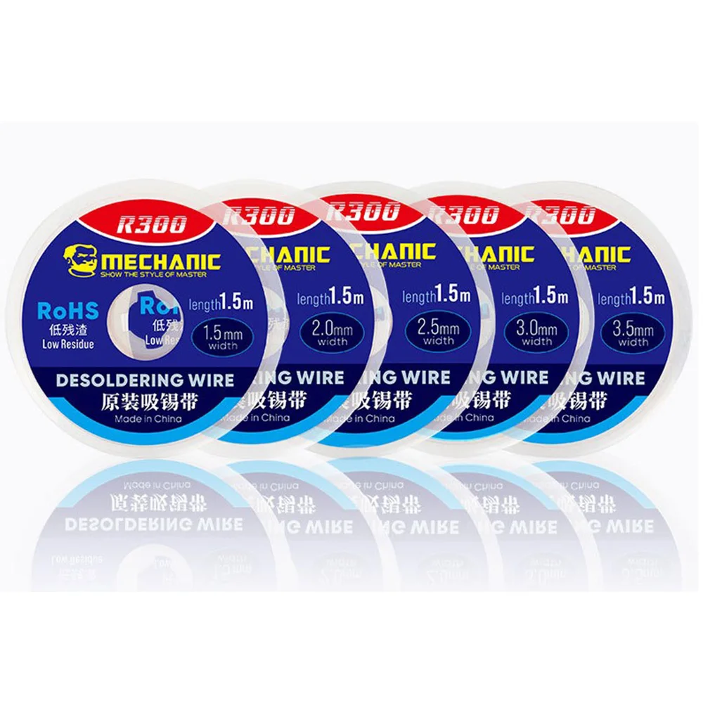 

10 PCS Desoldering Wire 1.5/2.0/2.5/3.0/3.5/4.0mm Oxidation Resistant Tin Absorption Desoldering Braid BGA Soldering Tools