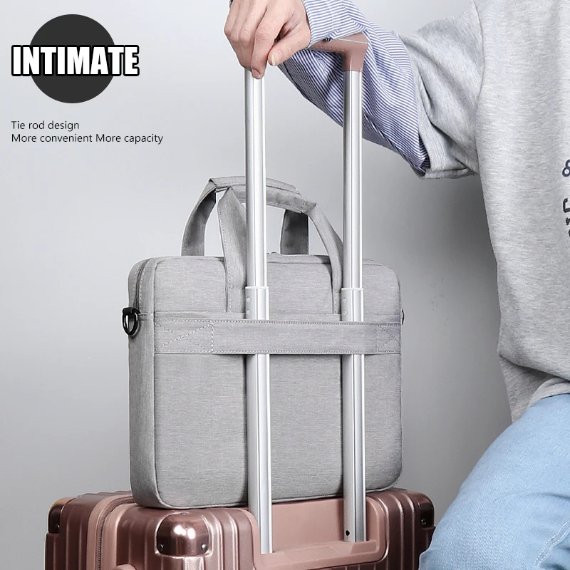 laptop bag sleeve shoulder bag notebook carrying case for pro13 14 15 6 inch macbook air 13 3 case asus acer lenovo dell handbag free global shipping