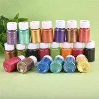 24 colors uv epoxy resin pigment resin colorful powder resin dye pearl pigment soap resin mold making accessories resin craft