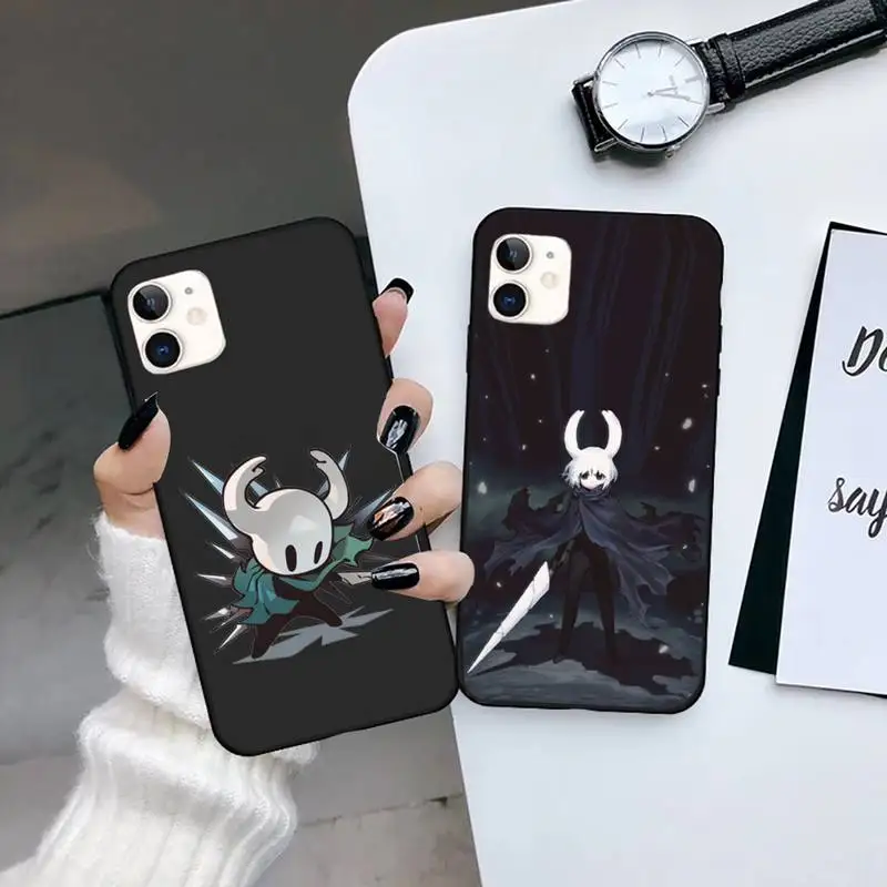 

Hollow Knight Phone Case for iPhone 13 7 8 11 12 X XS XR Pro max Samsung A S 9 71 10 plus mini mobile bags Game Funda Coque