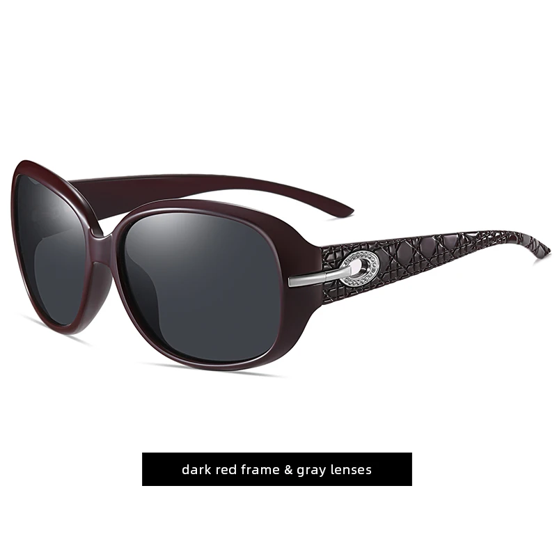 

Fashion Elegant Womens Gepolariseerde Zonnebril Anti-Glare UV400 Rijden Zonnebril Vrouwen Luxe Vintage Zonnebril 2020 Met Doos
