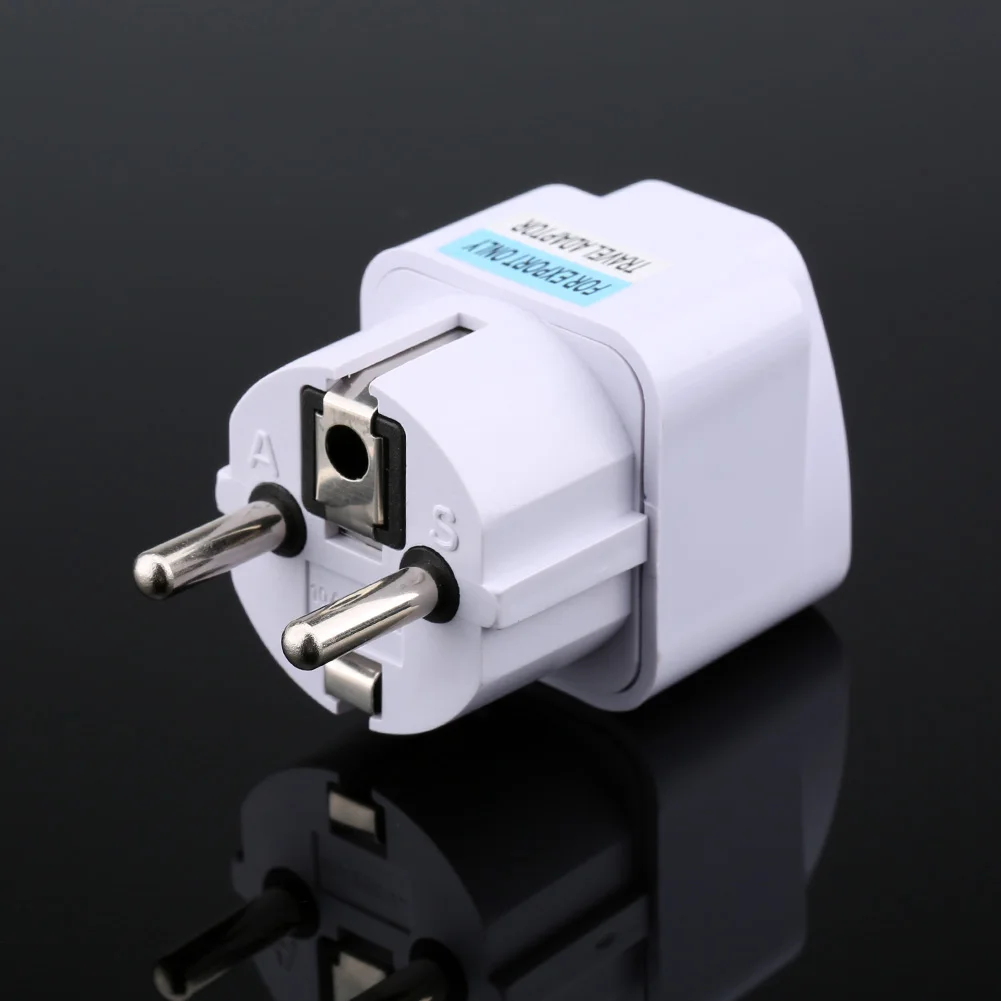 Universal US UK AU To EU Plug USA Euro Europe Travel Wall AC Power Charger Outlet Adapter Converter SP99 | Компьютеры и офис