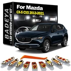 BADEYA 11X Canbus Светодиодная лампа для освещения салона автомобиля Kit для Mazda CX-5 CX5 2013-2017 2018 2019 2020 2021 2022, купольная карта, лампа багажника без ошибок