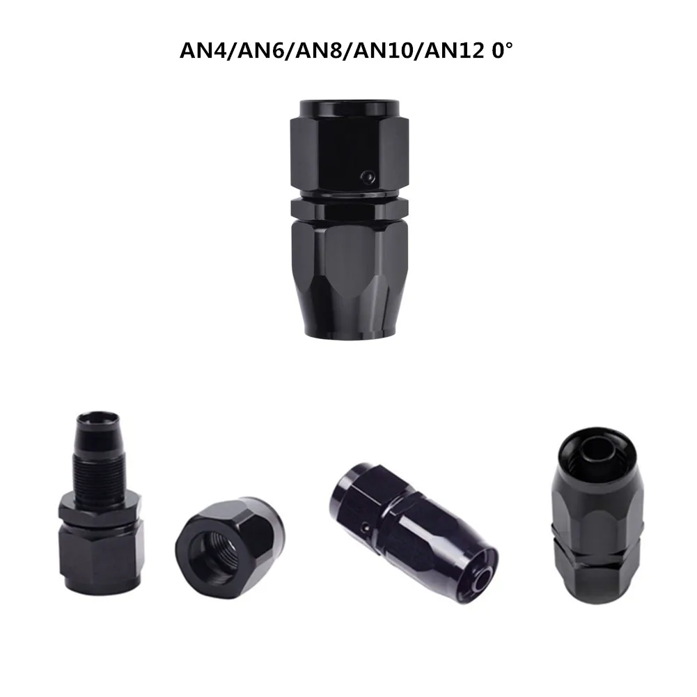 Новинка AN4/AN6/AN8/AN10 прямой 0 °/45 °/90 °/180 ° алюминиевая лампа адаптер для топлива