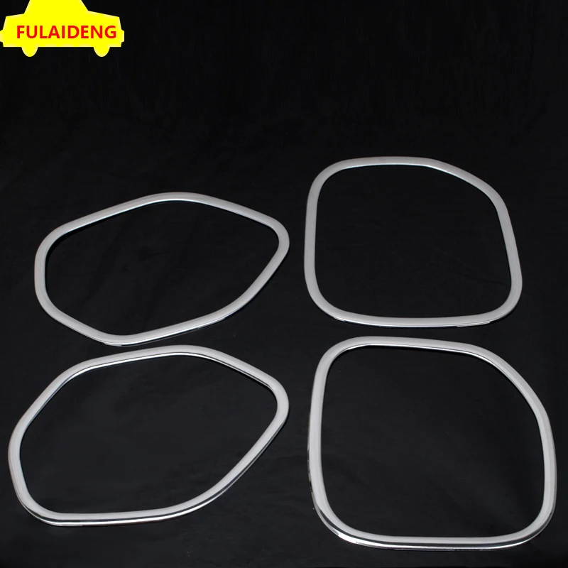 4pcs For Jeep Grand Cherokee 2014-2020 stainless steel Interior Door Speaker Decoration Cover Trim Car Styling Accessories | Автомобили и