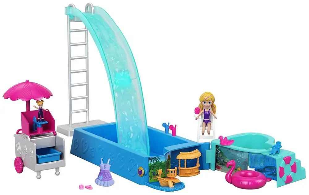 Оригинальный Карманный игровой набор Polly для вечевечерние во всем мире роскошный