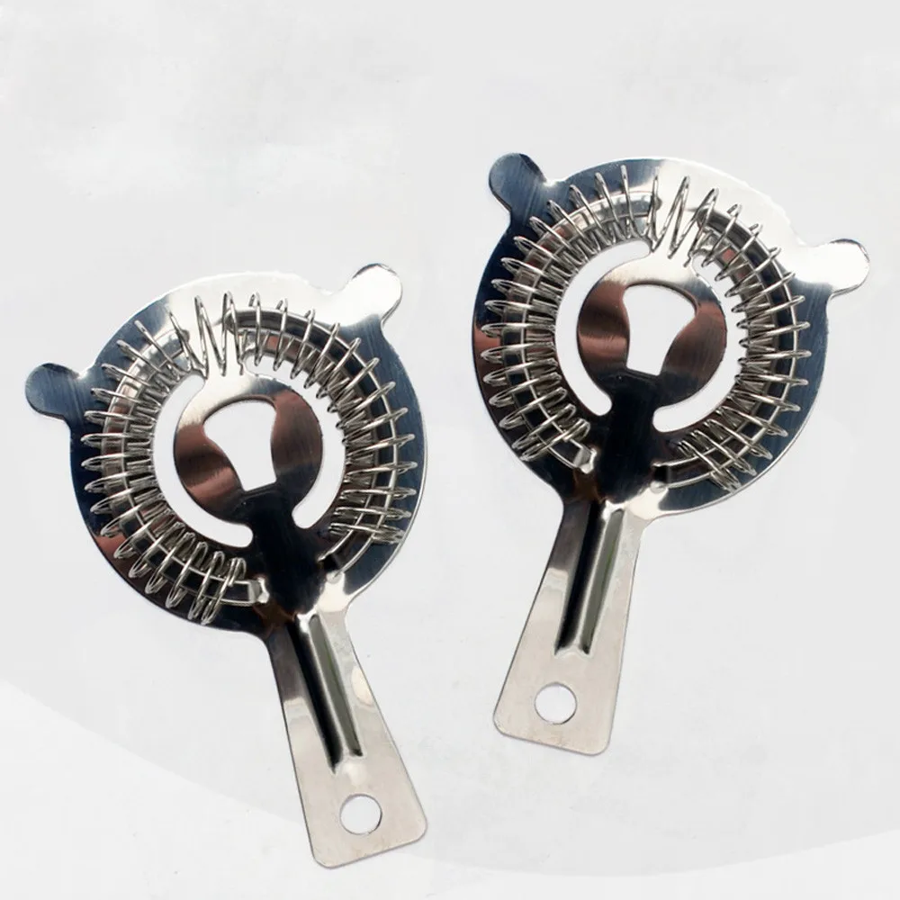 Барменный барный коктейль шейкер из нержавеющей стали винный фильтр для льда