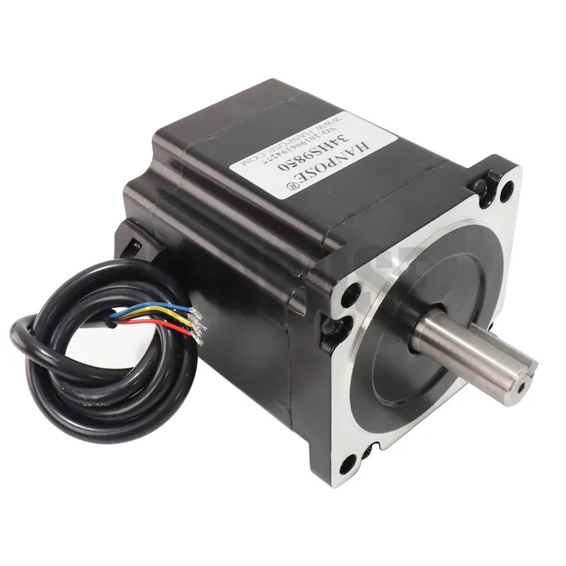 NEMA34 шаговый двигатель 86x98 мм 4-lead 5A 6N. m/Nema 34 Мотор 98 мм 850Oz-in для 3D-принтера для фрезерного станка с ЧПУ