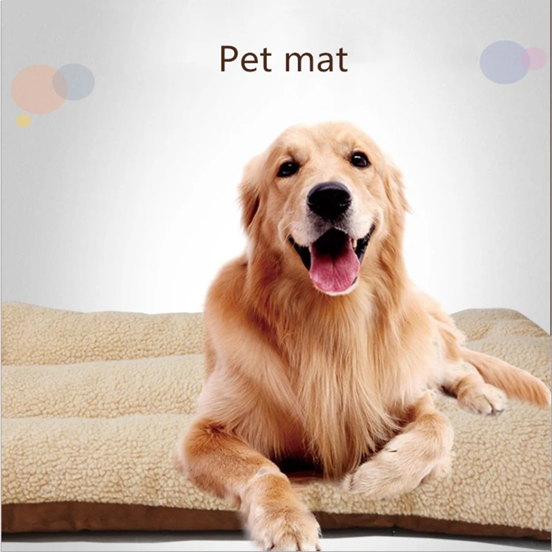 Теплый и дышащий коврик для домашних животных ручная стирка мягкий собак
