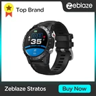 Смарт-часы Zeblaze Stratos 120 + спортивные режимы Смарт-часы GPSGLONASSGalileoBeidou WR50M SpO2 Смарт-часы VO2 Max монитор Часы