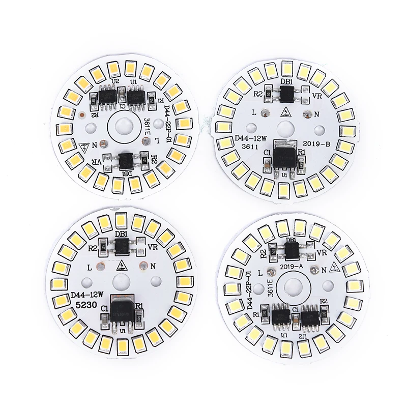 1pc LED нашивка-лампочка лампа SMD пластина круглый модуль источник светильник для