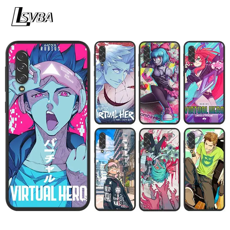 

virtual hero For Samsung Galaxy A90 A80 A70 S A60 A50S A30 S A40 S A2 A20E A20 S A10S A10 E Black Soft Phone Case