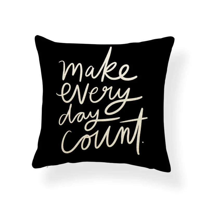 Популярная женская декоративная подушка из полиэстера и льна | Дом сад