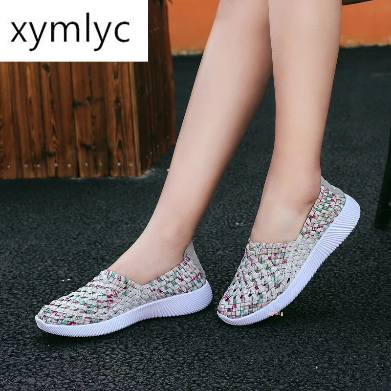 

Plus Size Fashion Women Shoes 2021 Flat Heels Sneakers Women Loafers Casual Slip On Shoes Womans Flat Shoes Chaussure Sneakers