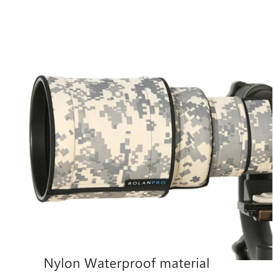 UCP waterproof ROLANPRO SLR объектив камеры защитный чехол для Canon EF 500 мм f/4 L IS USM объектив для Canon SLR объектив дождевик камуфляж пальто - Цвет: UCP waterproof