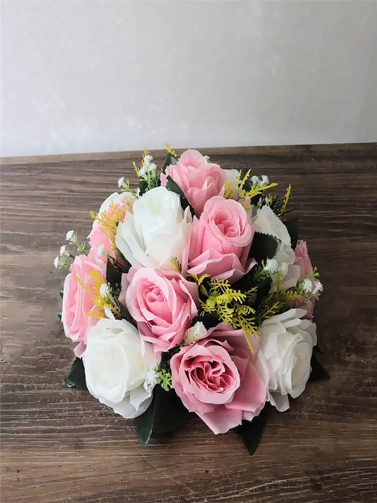 flower 4 Металлические подсвечники, цветы, ваза-подсвечник, Центральные элементы, дорожные свинцовые канделябры, центральные украшения для свадьбы, рождественские украшения - Цвет: flower 4