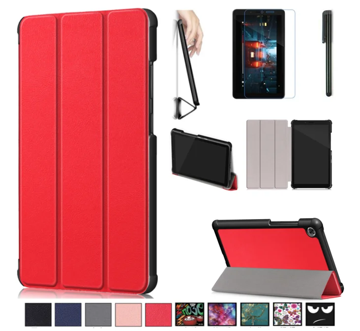 Gligle Тонкий чехол для lenovo Tab M7 TB 7305F 7305i 7305x + стилус пленка экрана|Чехлы планшетов и