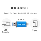 Флеш-накопитель USB 3.0 3 в 1, 16-64 Гб