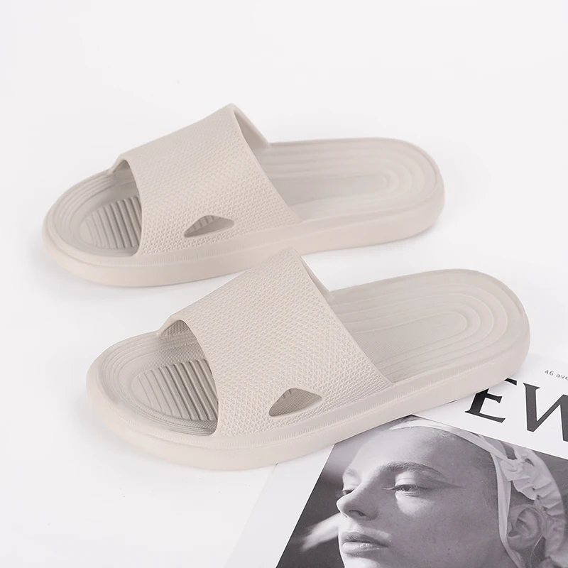 

2020 Women Indoor Floor Flat Shoes Summer Non-slip Flip Flops Bath Home Slippers Female Slipper Comfortable Zapatillas de hombre