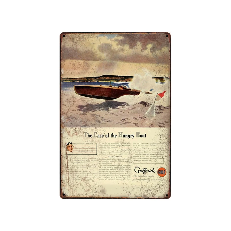 Ретро-стиль винтажная тарелка настенный паб домашнее искусство Декор автомобиль