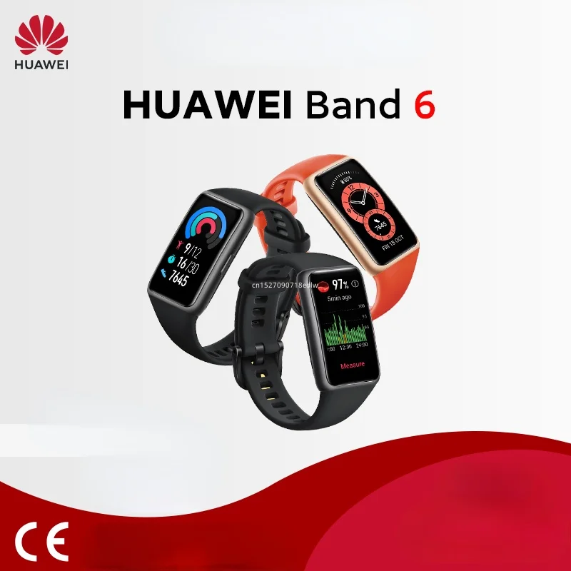 

Смарт-браслет Huawei Band 6, 90% дюйма, AMOLED, пульсометр, мониторинг сна