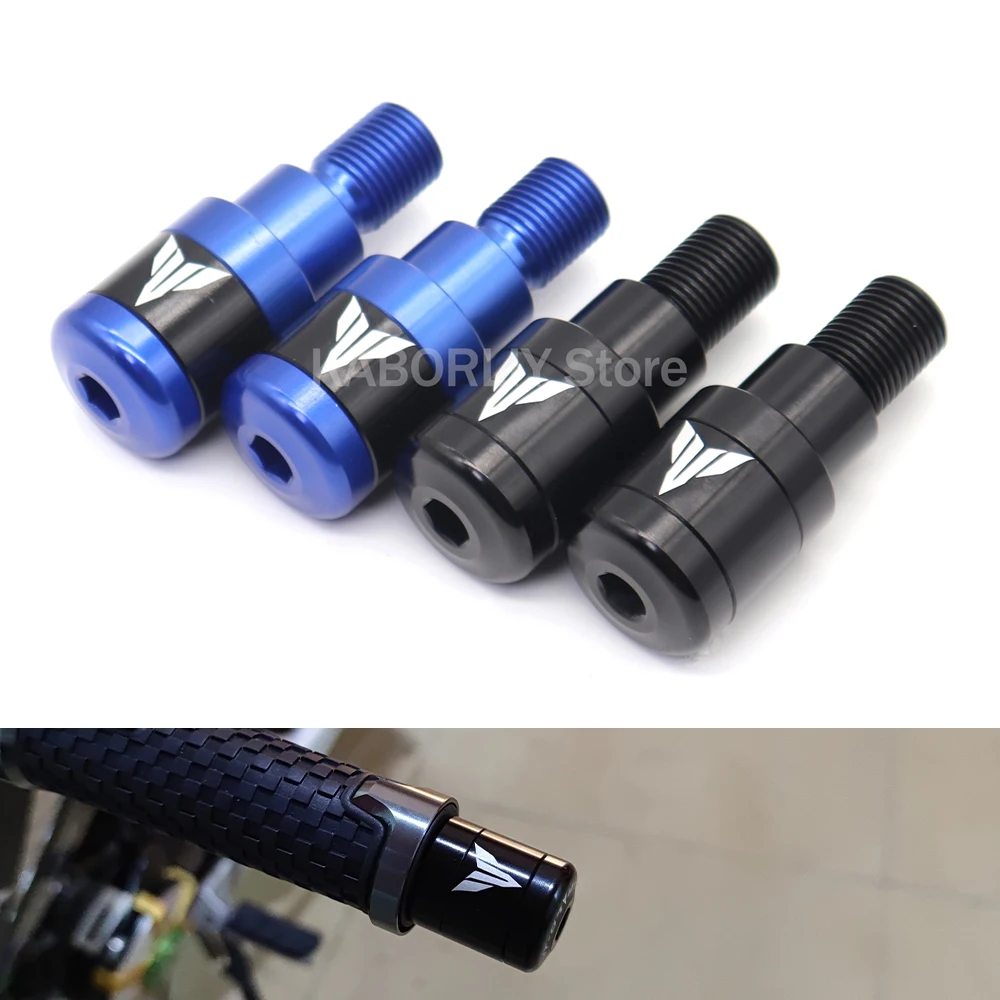 

For YAMAHA MT07 MT07 MT09 2014-2020 MT10 MT 125 FZ 07 TDM XSR 700 900 XJ6 FZ1 YZF Handlebar Grip Bar Ends Caps Motorcycle CNC